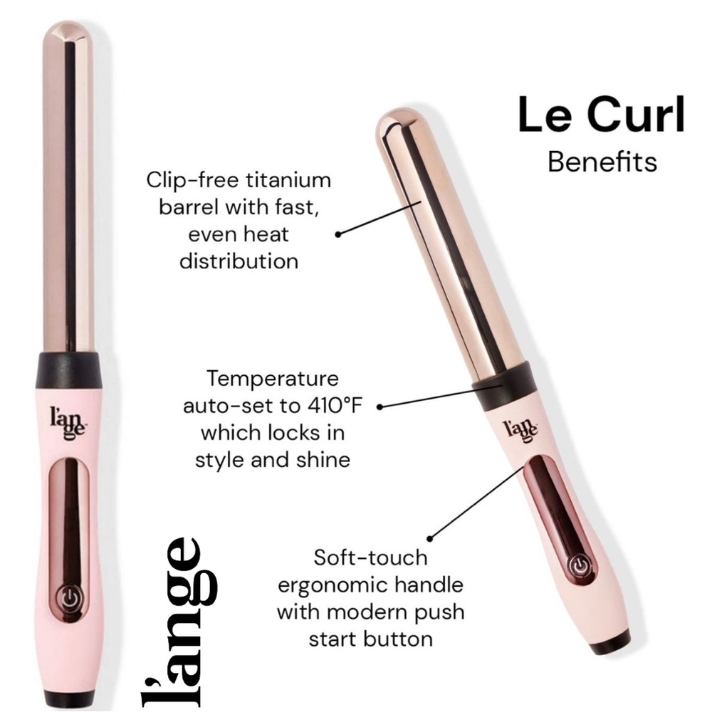 L’ange Le Curl Titanium Curling Wand 32mm